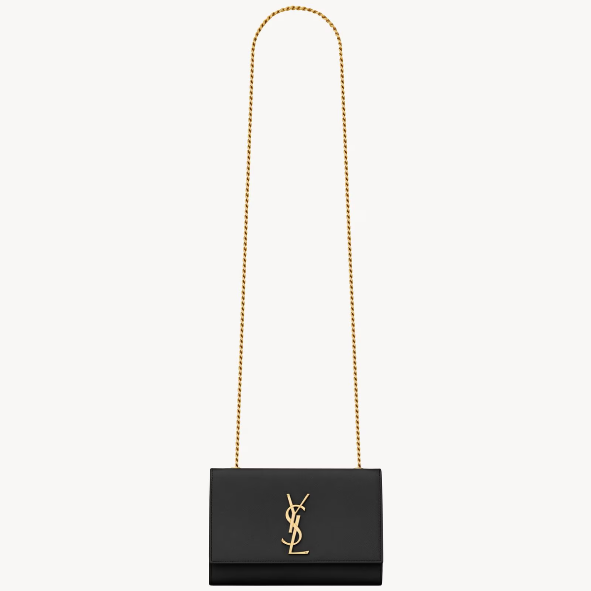 Bolsa YSL Kate Pequena Preta