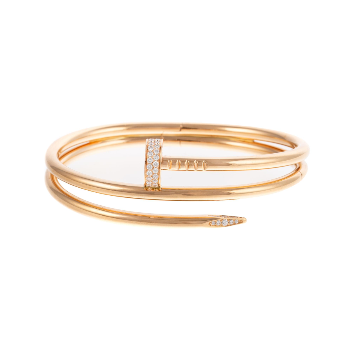 Bracelete Triplo Prego Juste un Clou - Ouro 18K
