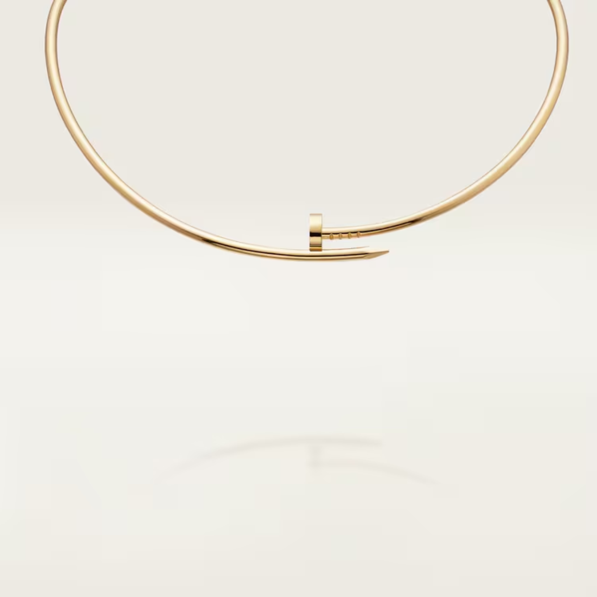 Colar Choker Prego Just Un Clou - Ouro 18K