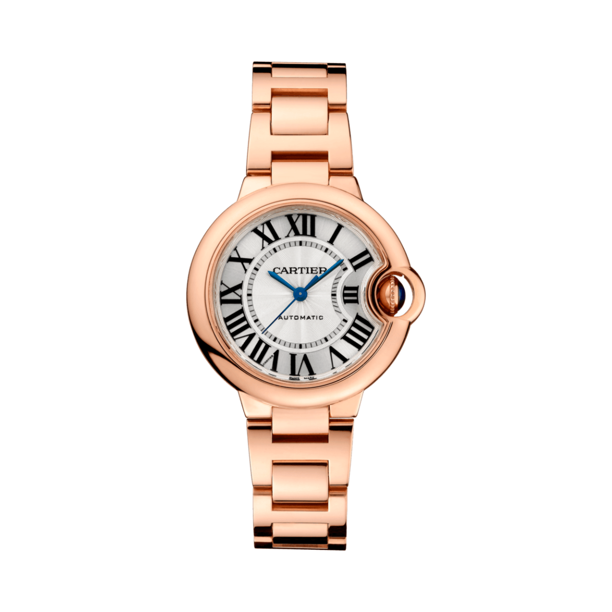 Relógio Ballon Bleu Rose 33mm Fundo Branco