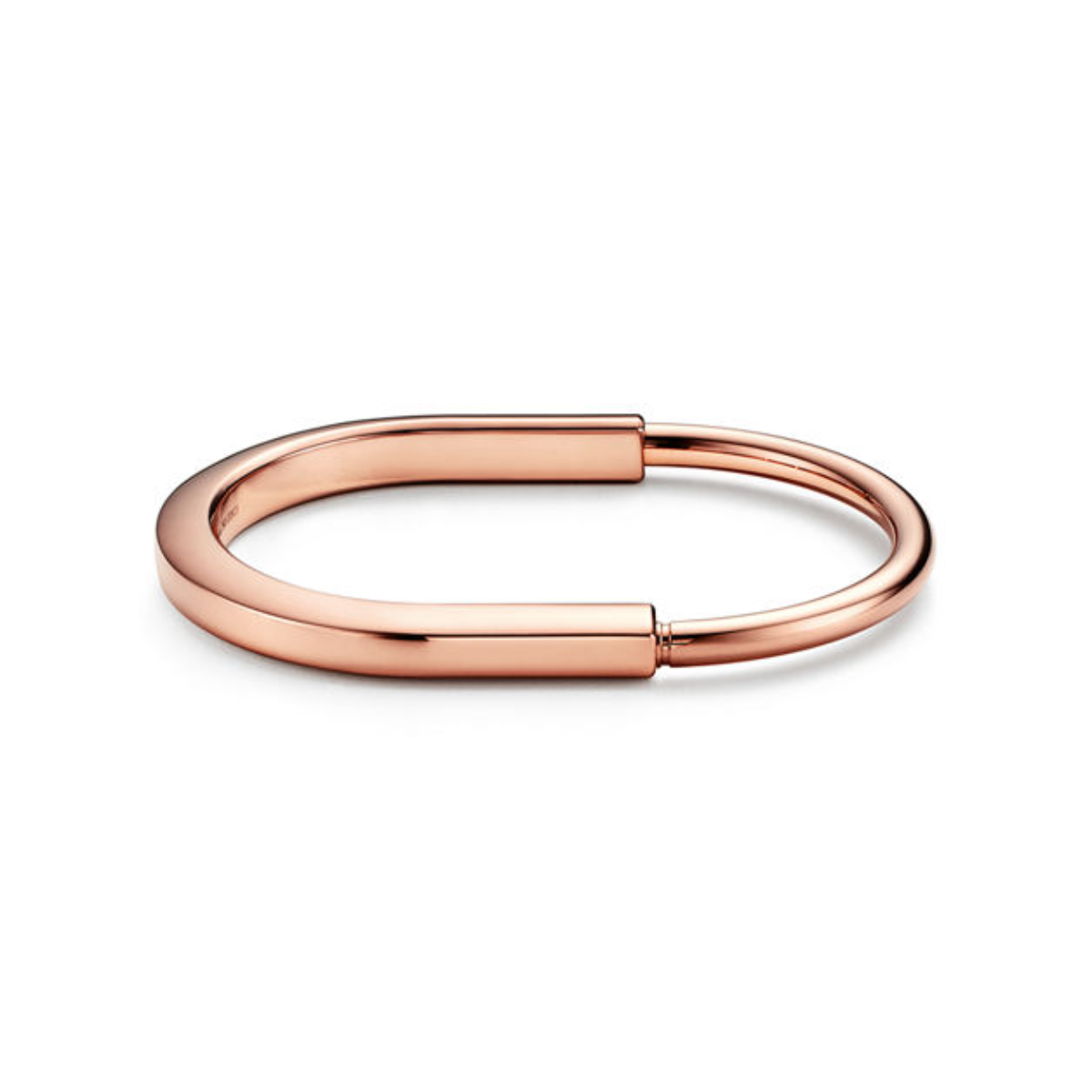 Bracelete Lock Cadeado - Ouro Rose