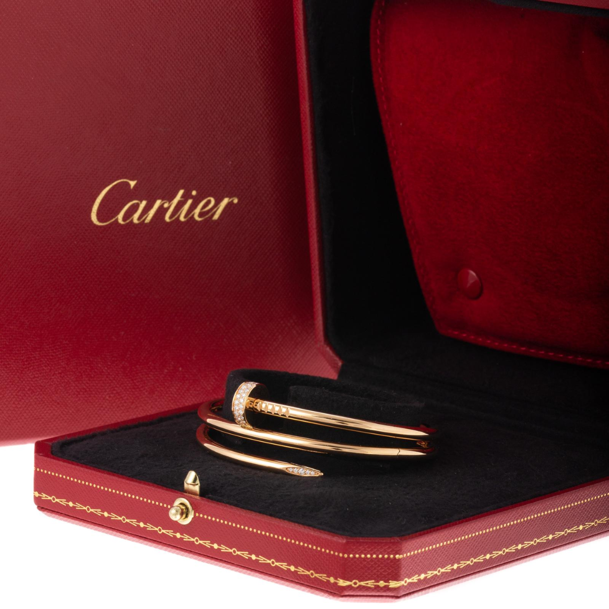 Bracelete Triplo Prego Juste un Clou - Ouro 18K