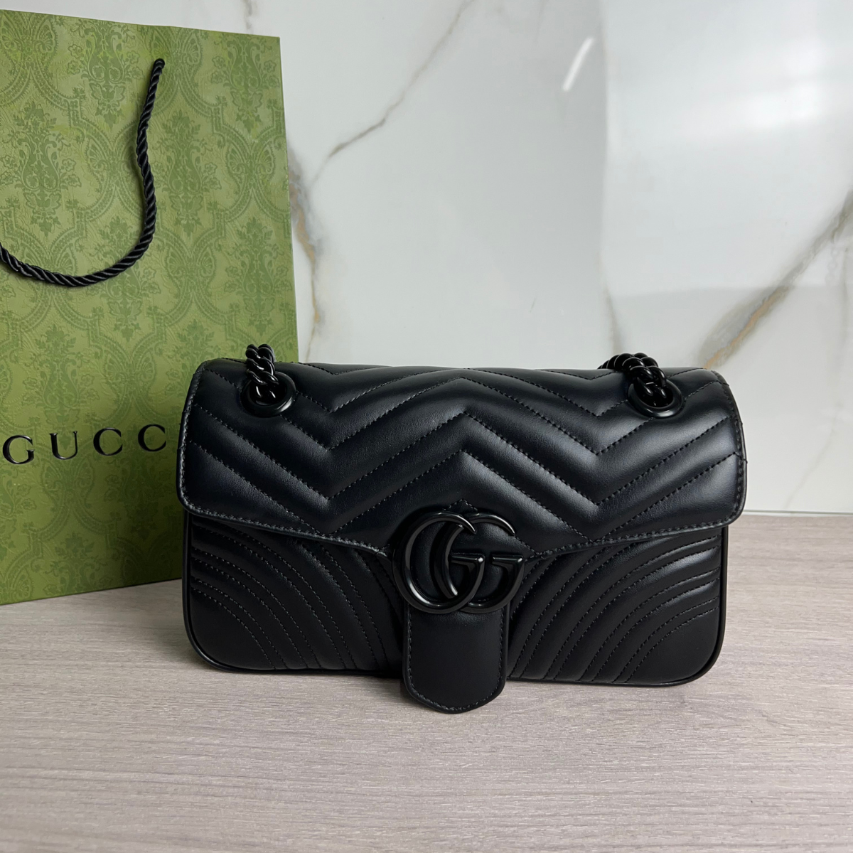 Bolsa Marmont Pequena Preto Alça Preto