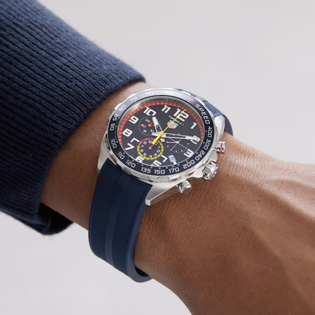 Relógio T.H Formula 1 Red Bull Pulseira Borracha - Edição Especial