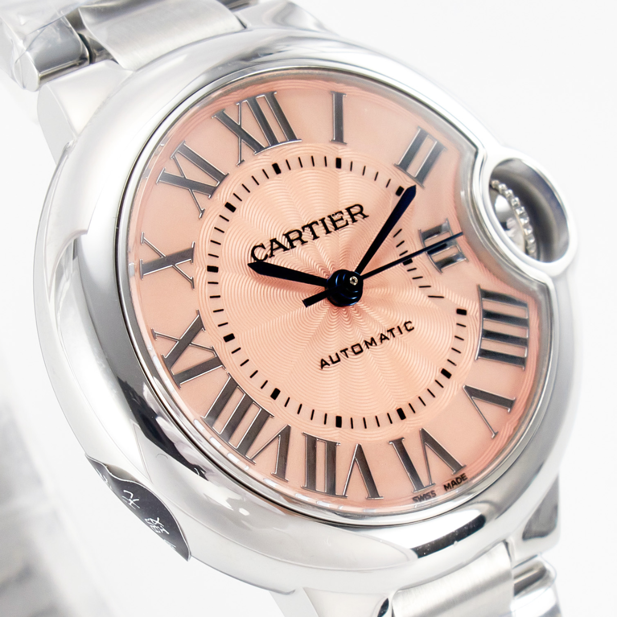 Relógio Ballon Bleu 33mm Fundo Rosa