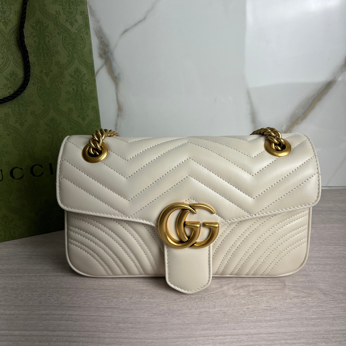 Bolsa Marmont Pequena Branco