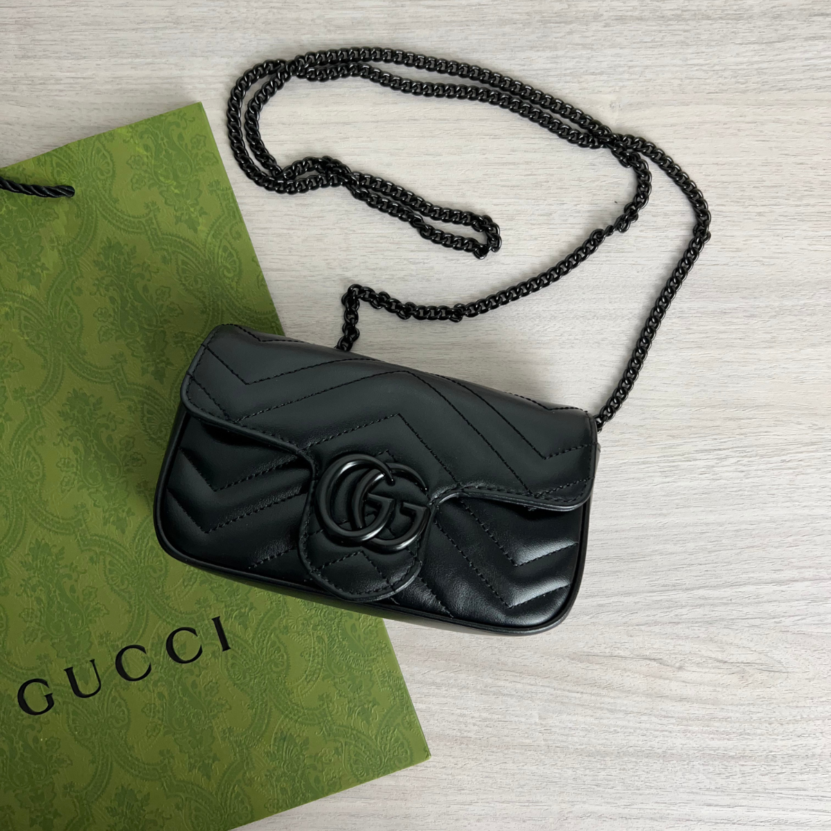 Bolsa Marmont Pequena Preto Alça Preto