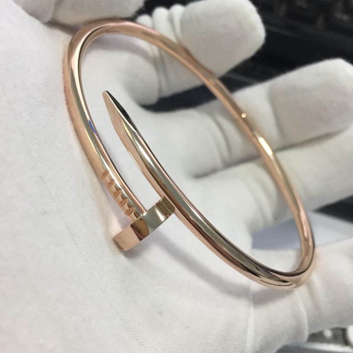 Bracelete Classic Prego - Ouro Rose