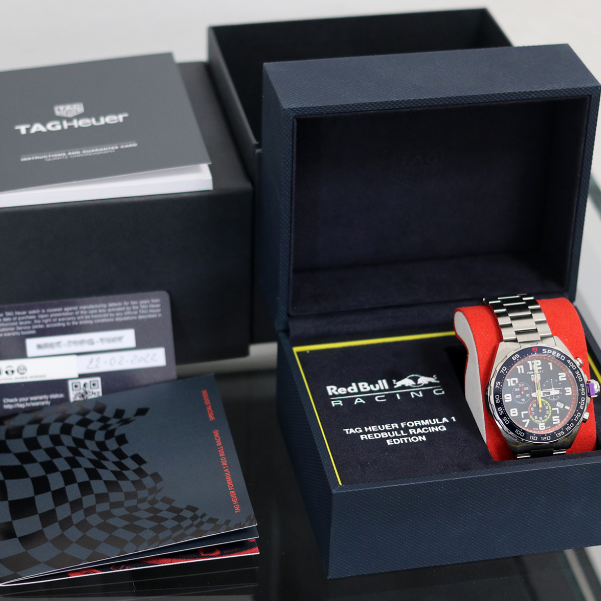 Relógio T.H Formula 1 Chronograph Red Bull Racing - Edição Especial