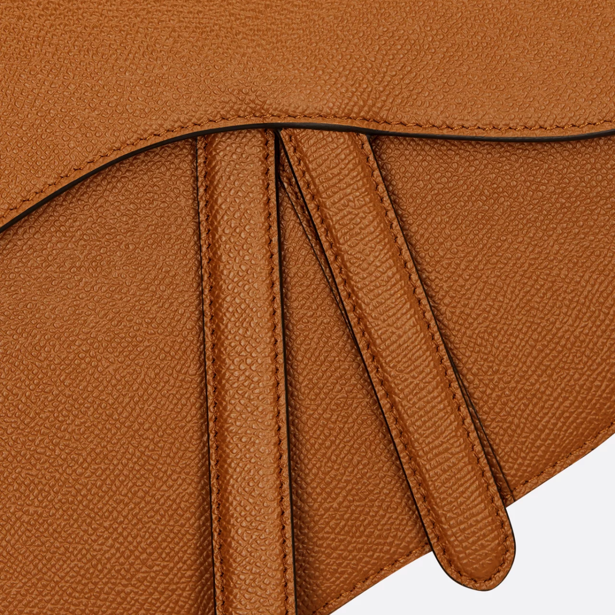Bolsa Saddle Couro Marrom