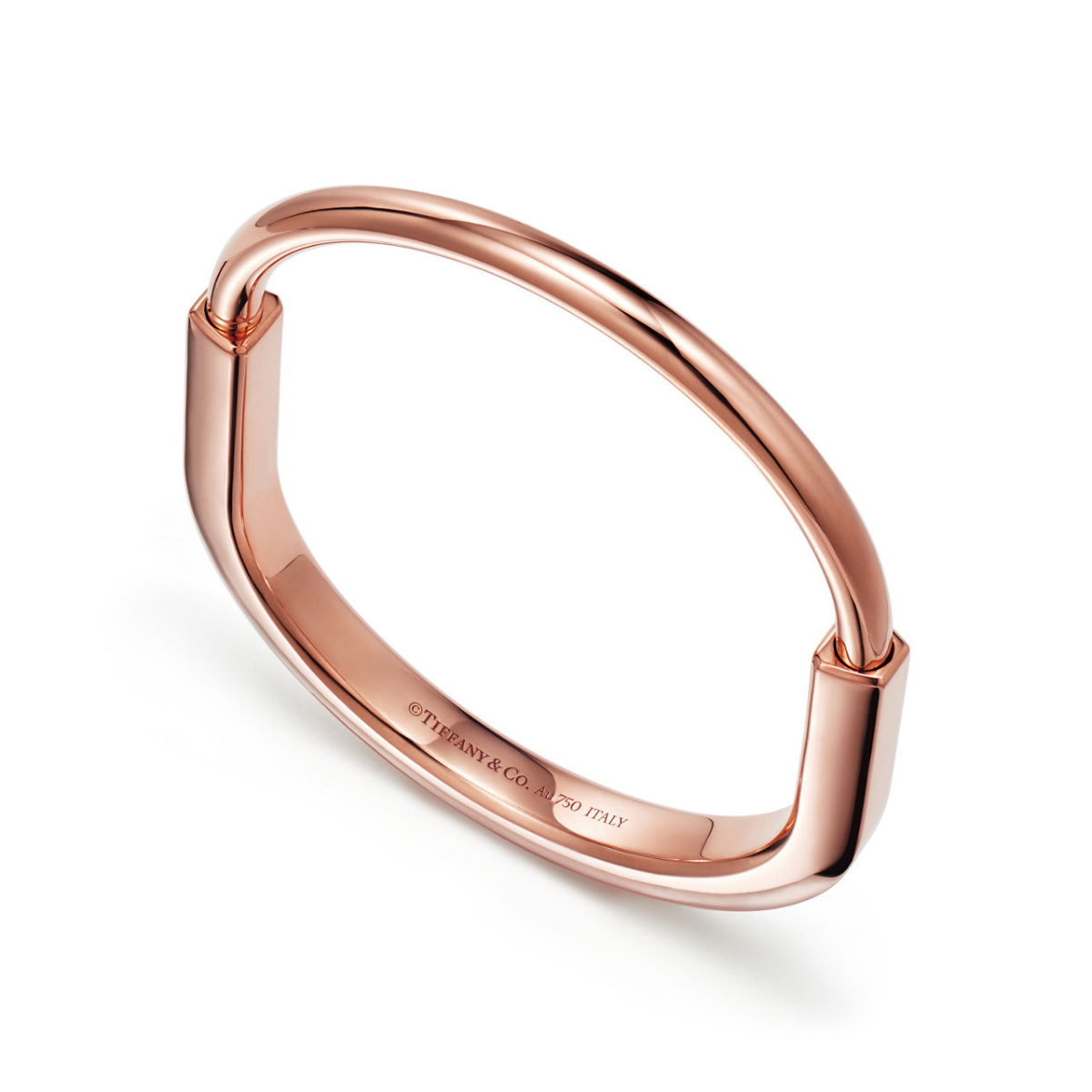 Bracelete Lock Cadeado - Ouro Rose