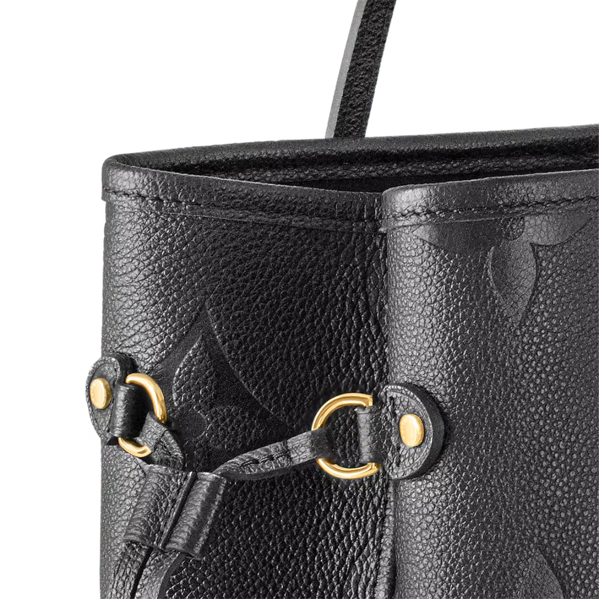 Bolsa LV Tote Neverfull MM Preto