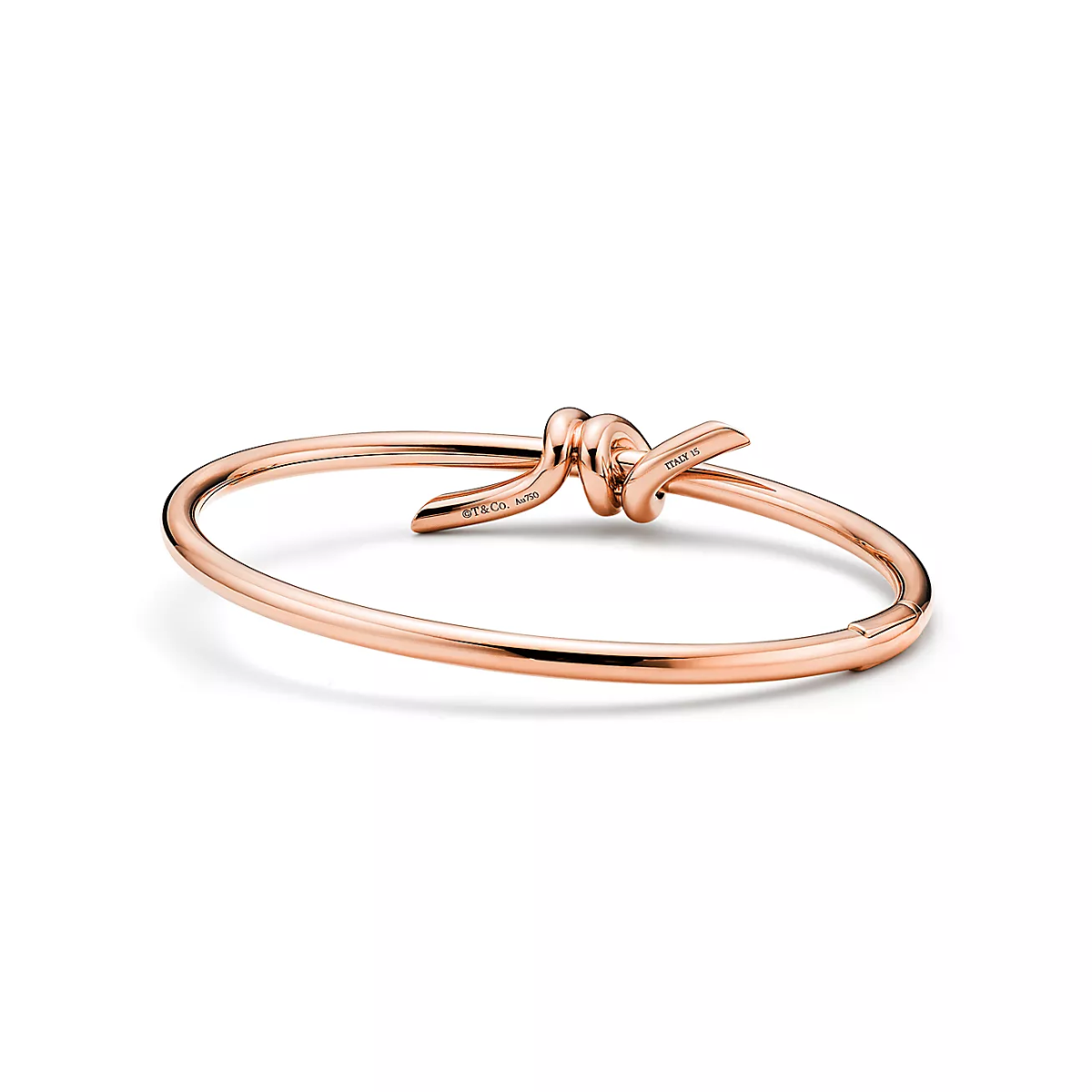 Bracelete Knot Nó Tiffany - Ouro Rose