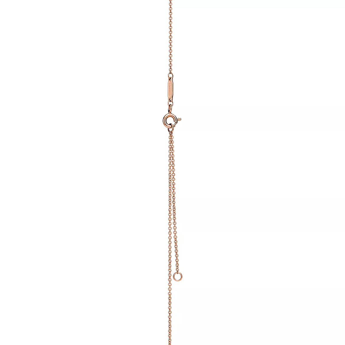Colar Knot Nó Pingente Pequeno - Ouro Rose