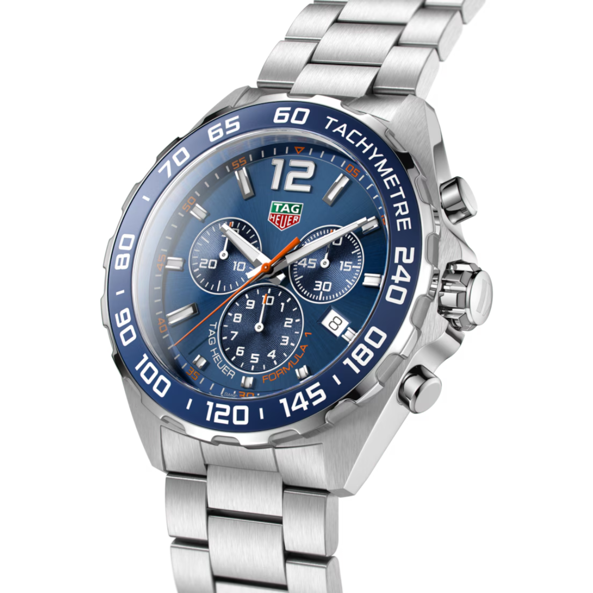 Relógio T.H Formula 1 Chronograph Fundo Azul