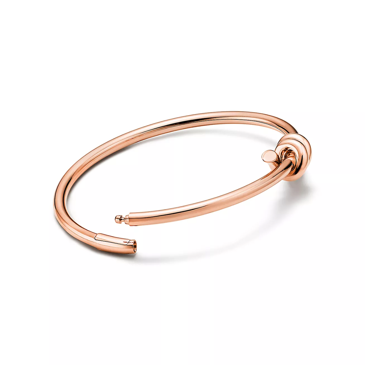 Bracelete Knot Nó Tiffany - Ouro Rose