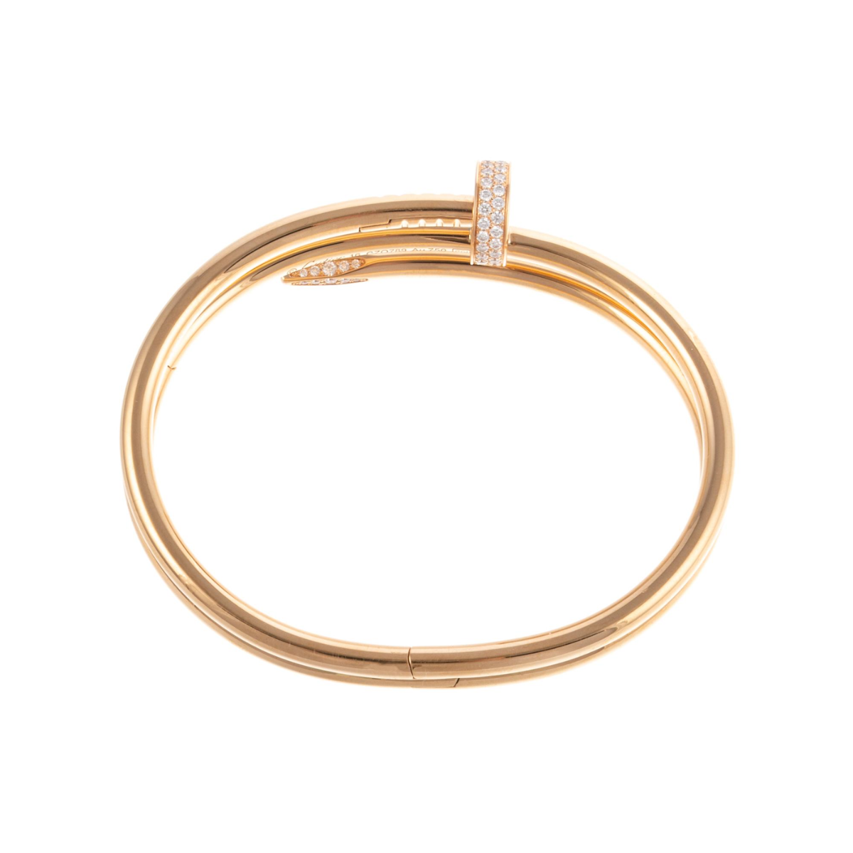 Bracelete Triplo Prego Juste un Clou - Ouro 18K