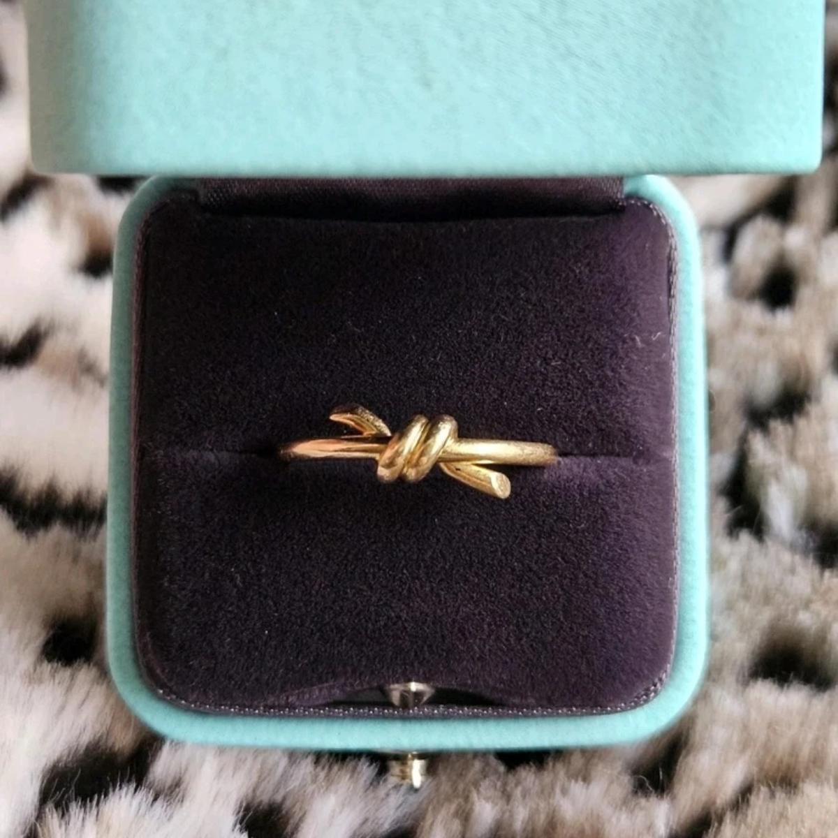 Anel Knot Nó - Ouro 18k