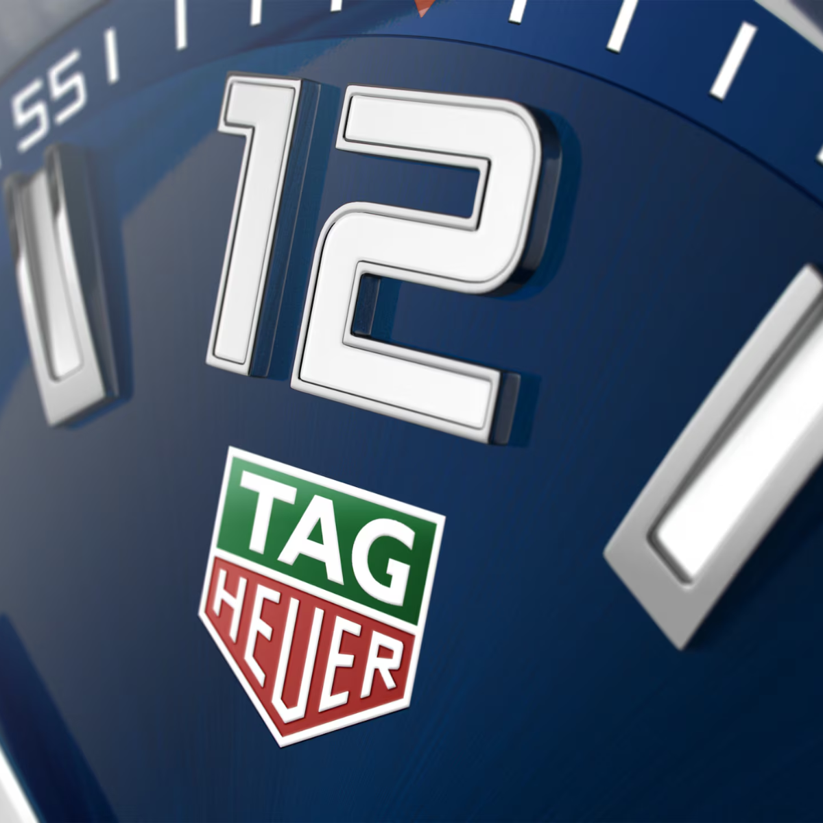 Relógio T.H Formula 1 Date Fundo Azul