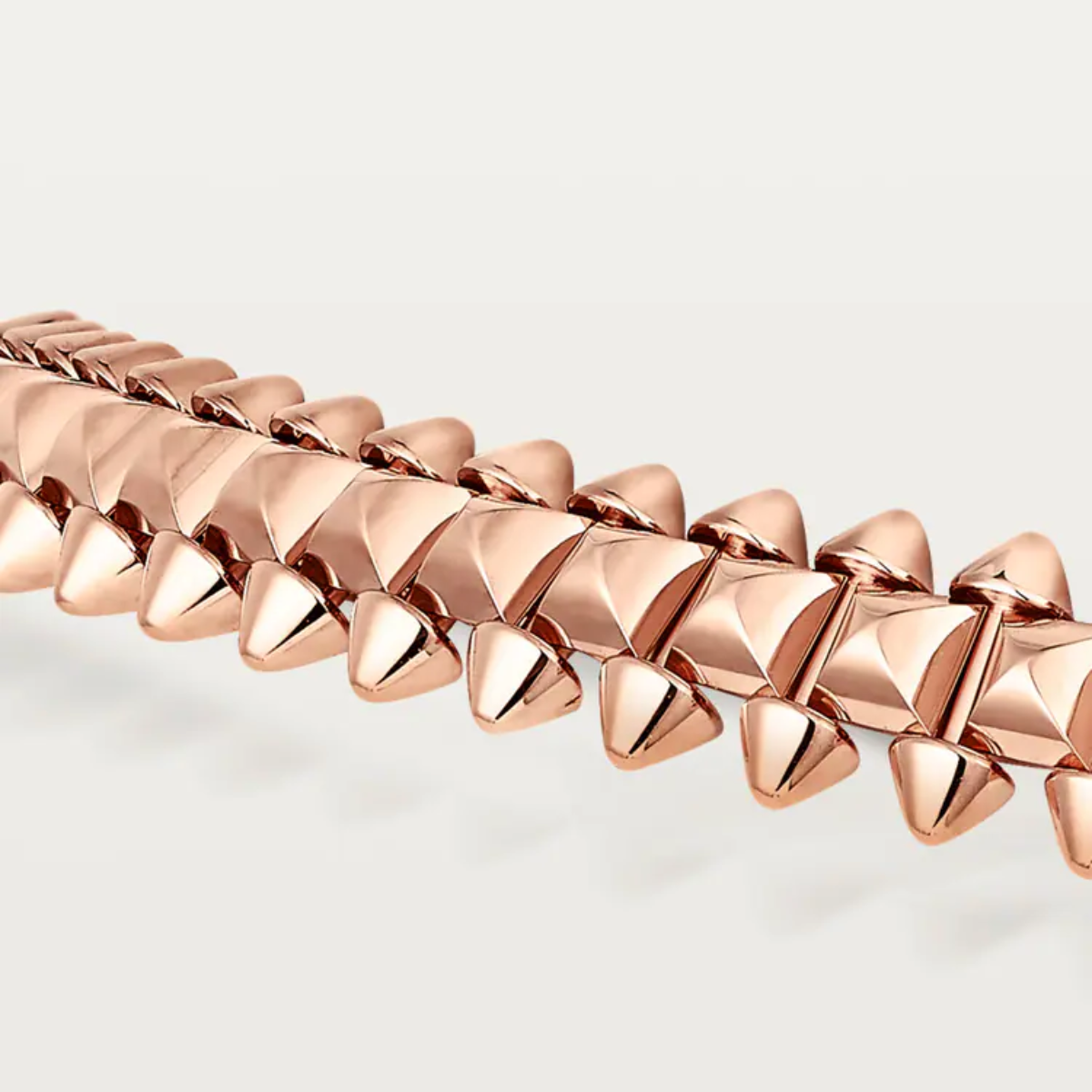 Colar Choker Clash Flexivel - Ouro Rose