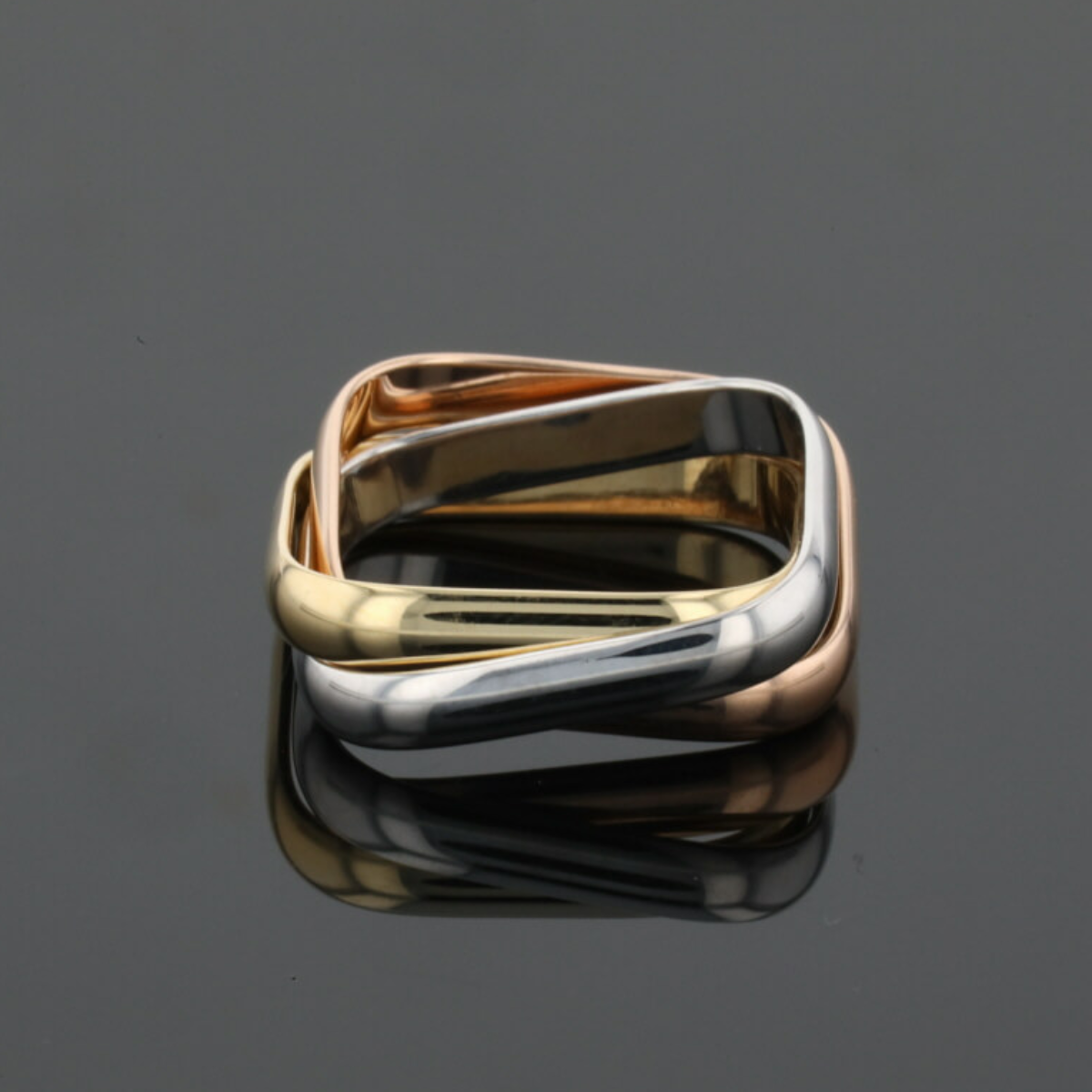 Anel Trinity Sylph - Ouro Rose