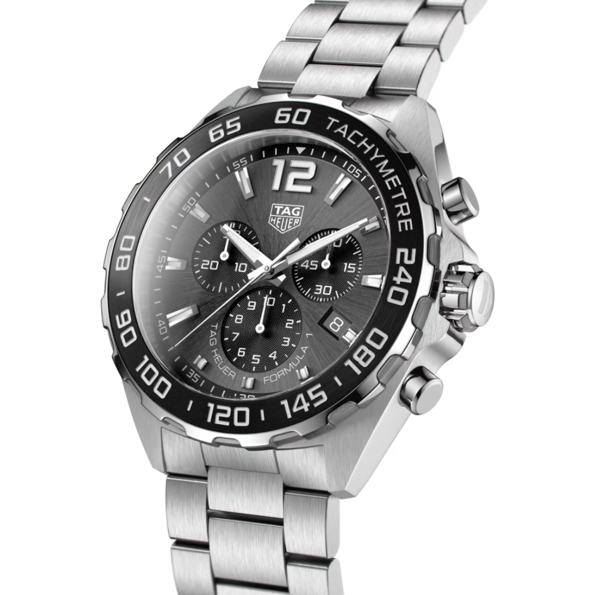 Relógio T.H Formula 1 Chronograph Fundo Cinza
