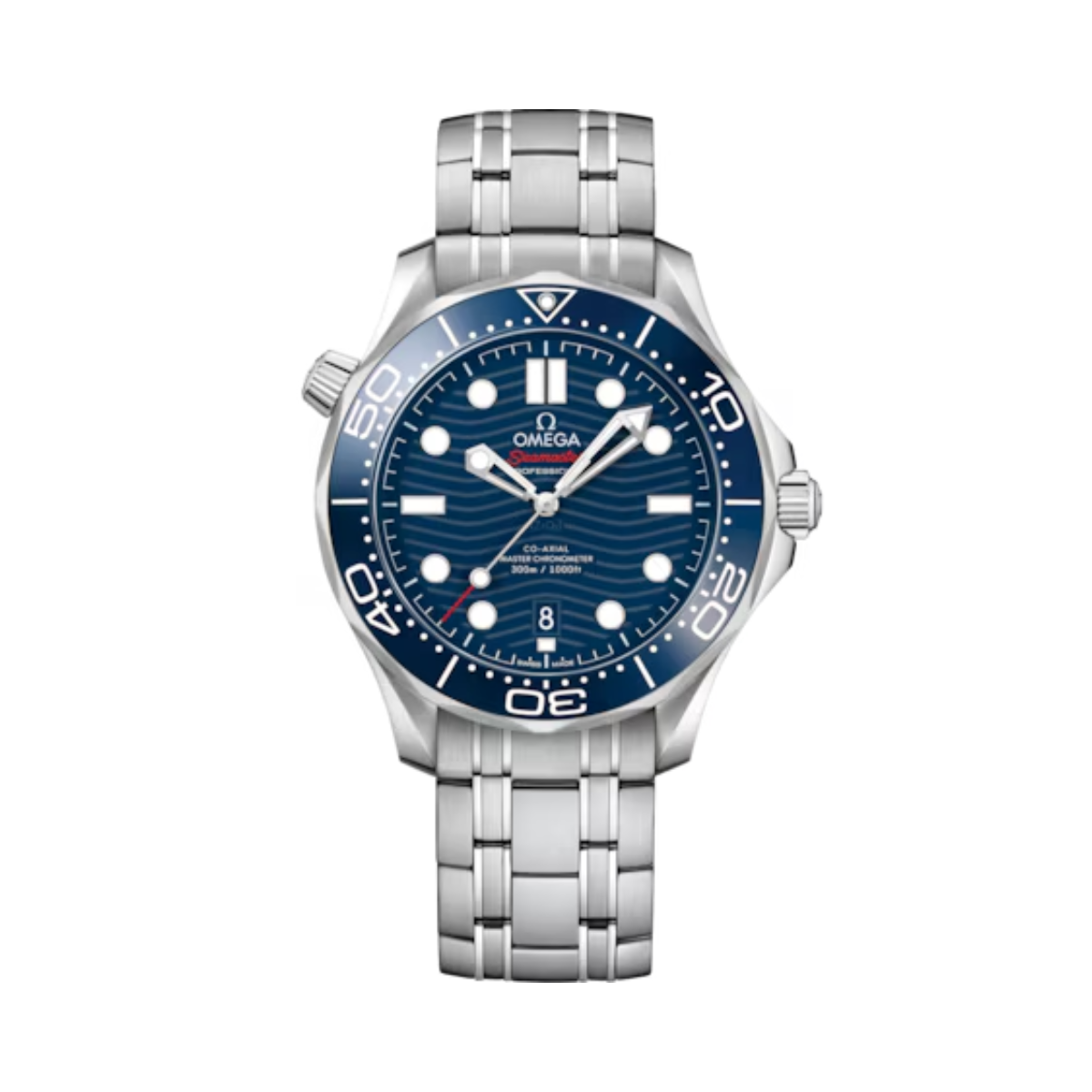 Relógio Omega Seamaster Diver 300M Fundo Azul