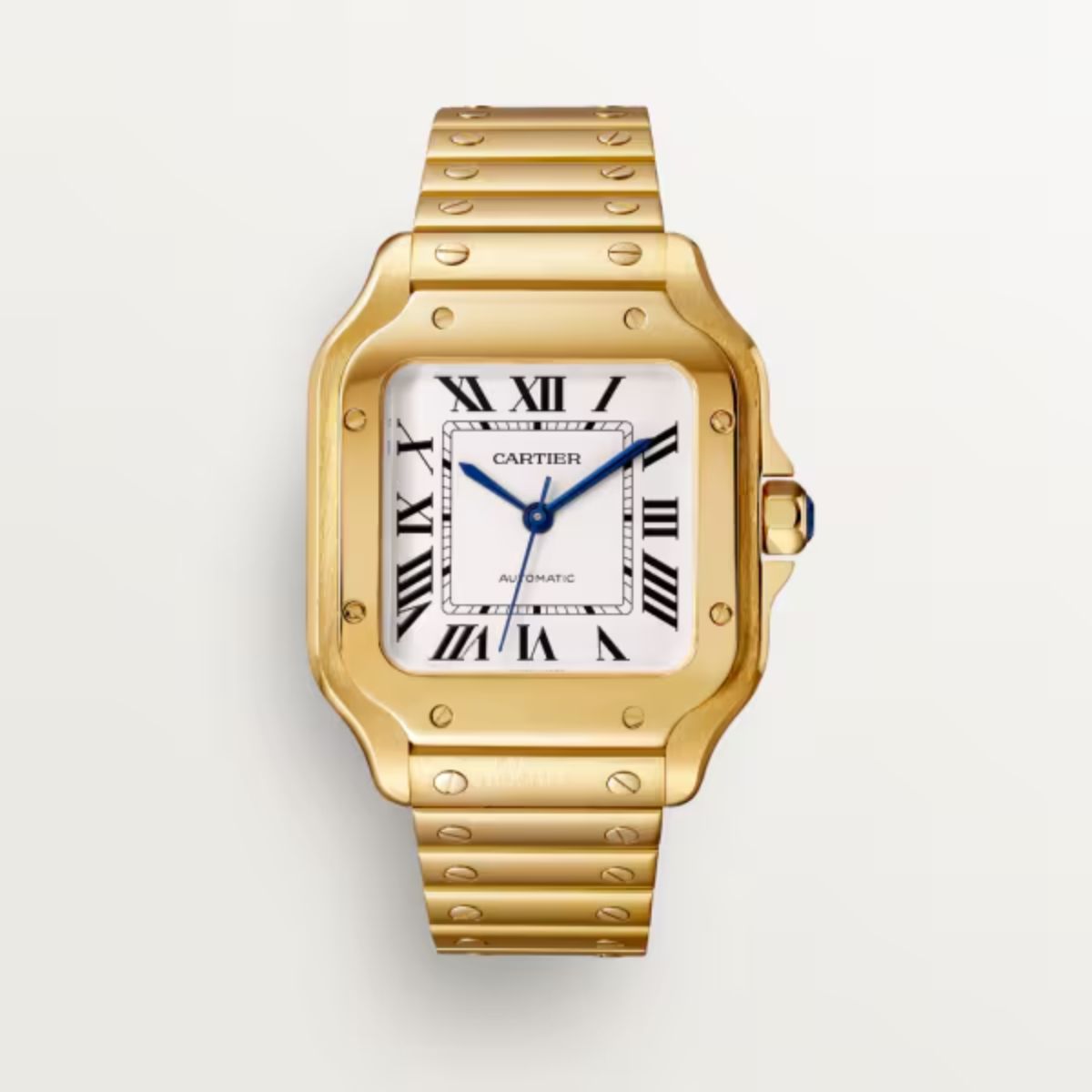 Relógio Santos de Cartier Dourado
