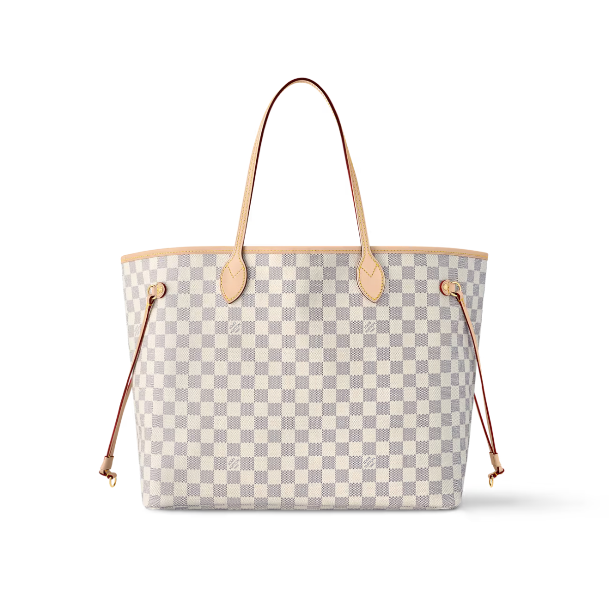 Bolsa LV Neverfull Grande Xadrez Claro