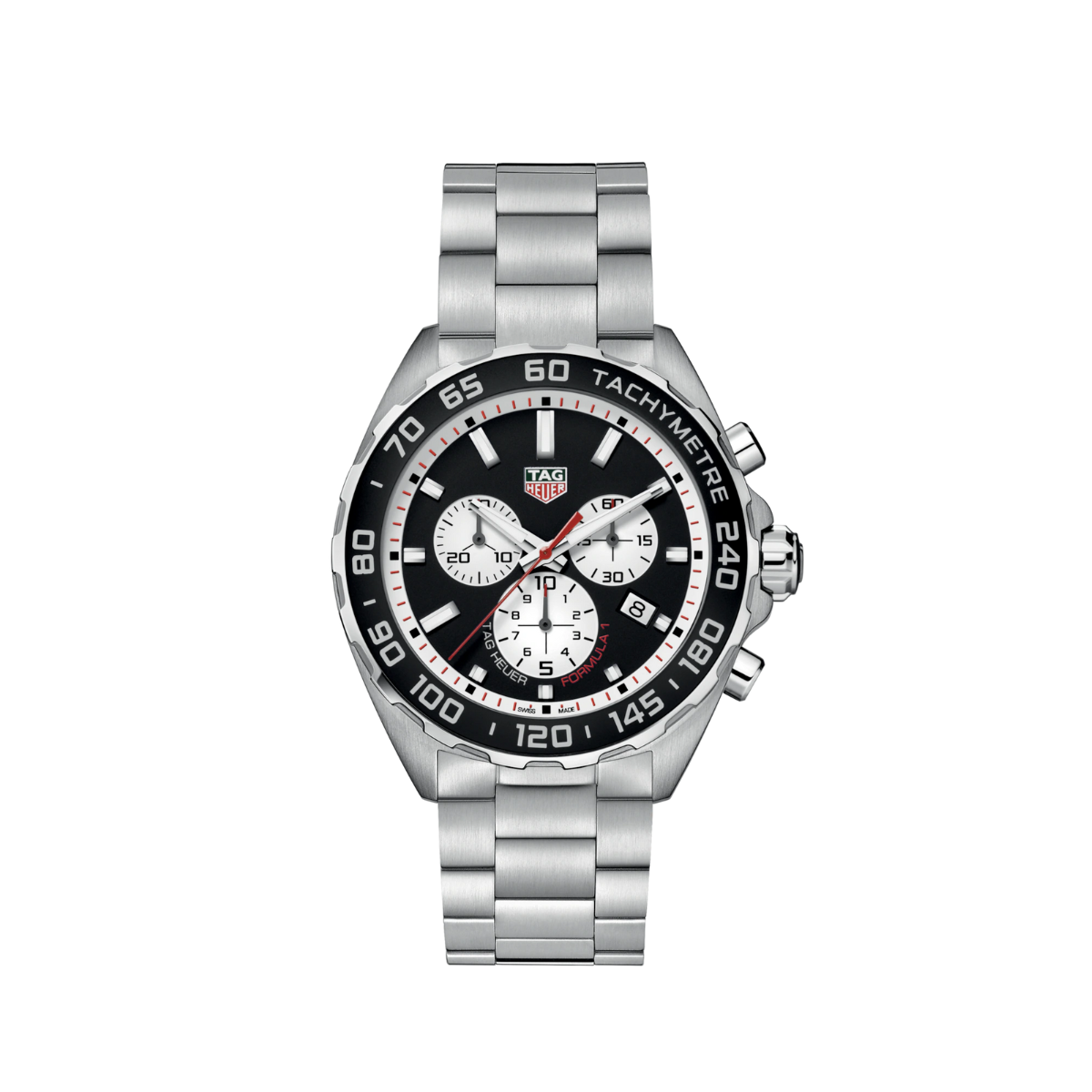 Relógio T.H Formula 1 Chronograph Fundo Preto