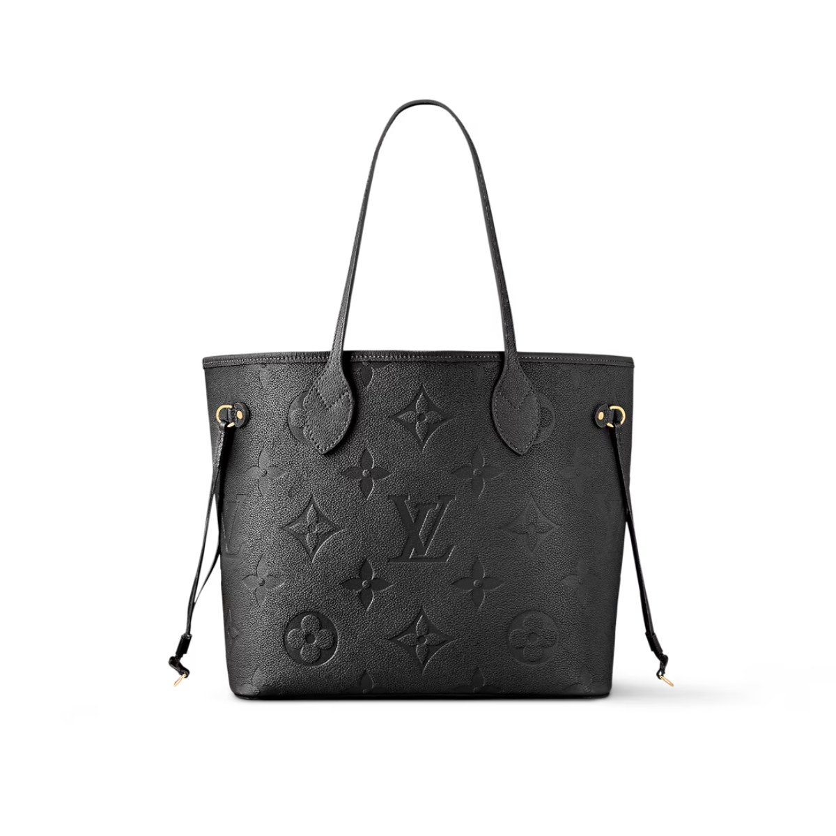 Bolsa LV Tote Neverfull MM Preto