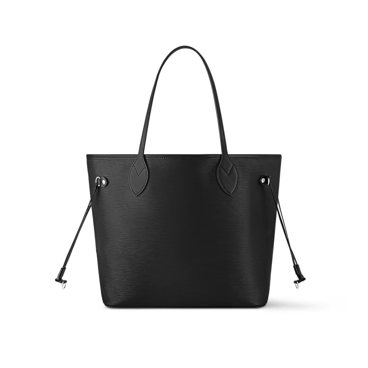 Bolsa LV Tote Neverfull MM Preto Liso