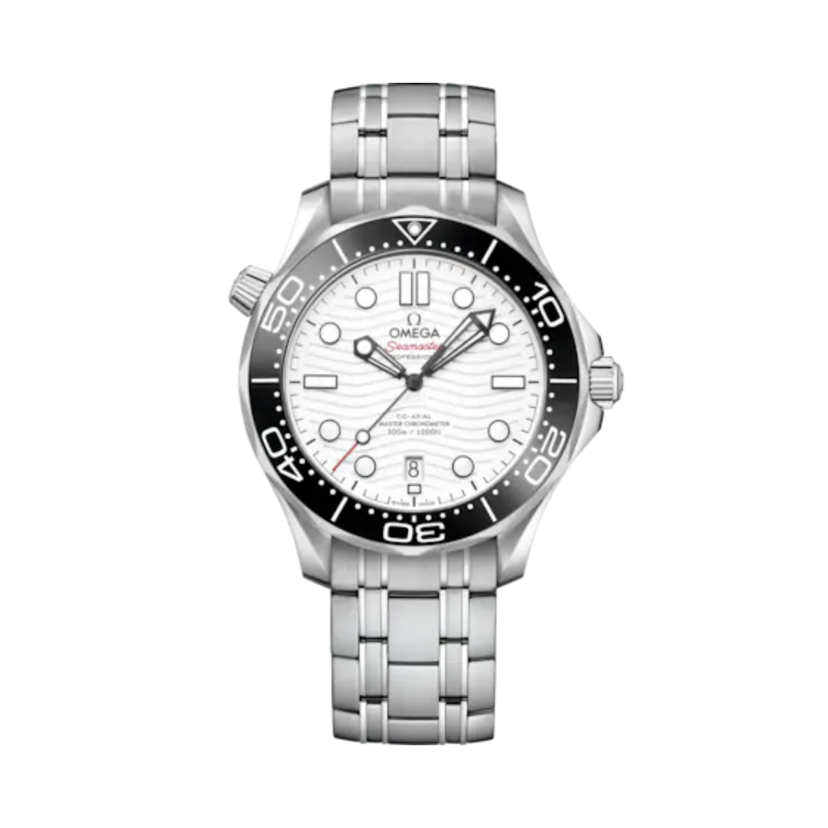 Relógio Omega Seamaster Diver 300M Fundo Branco