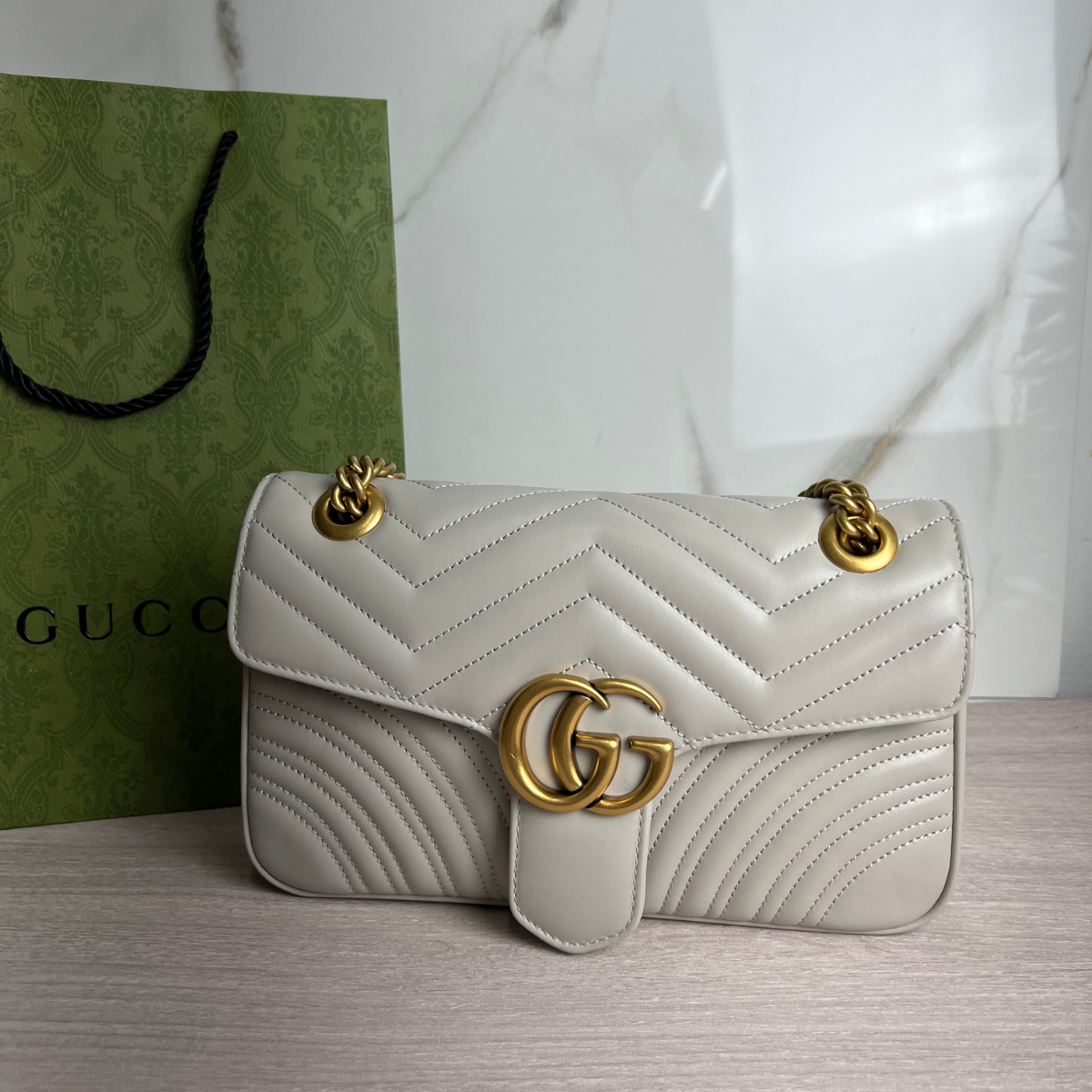 Bolsa Marmont Pequena Branco