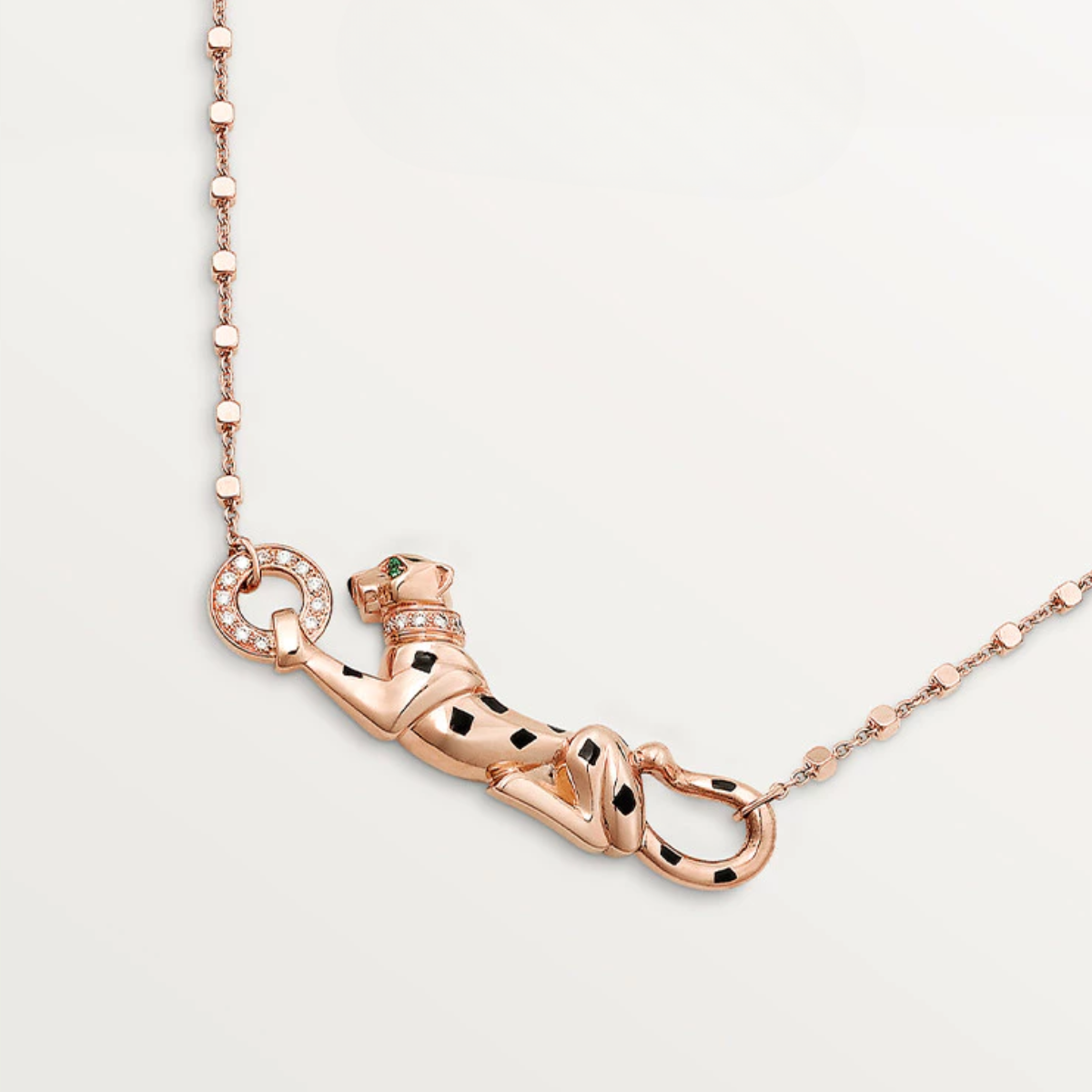 Colar Cartier Pantera - Ouro Rose