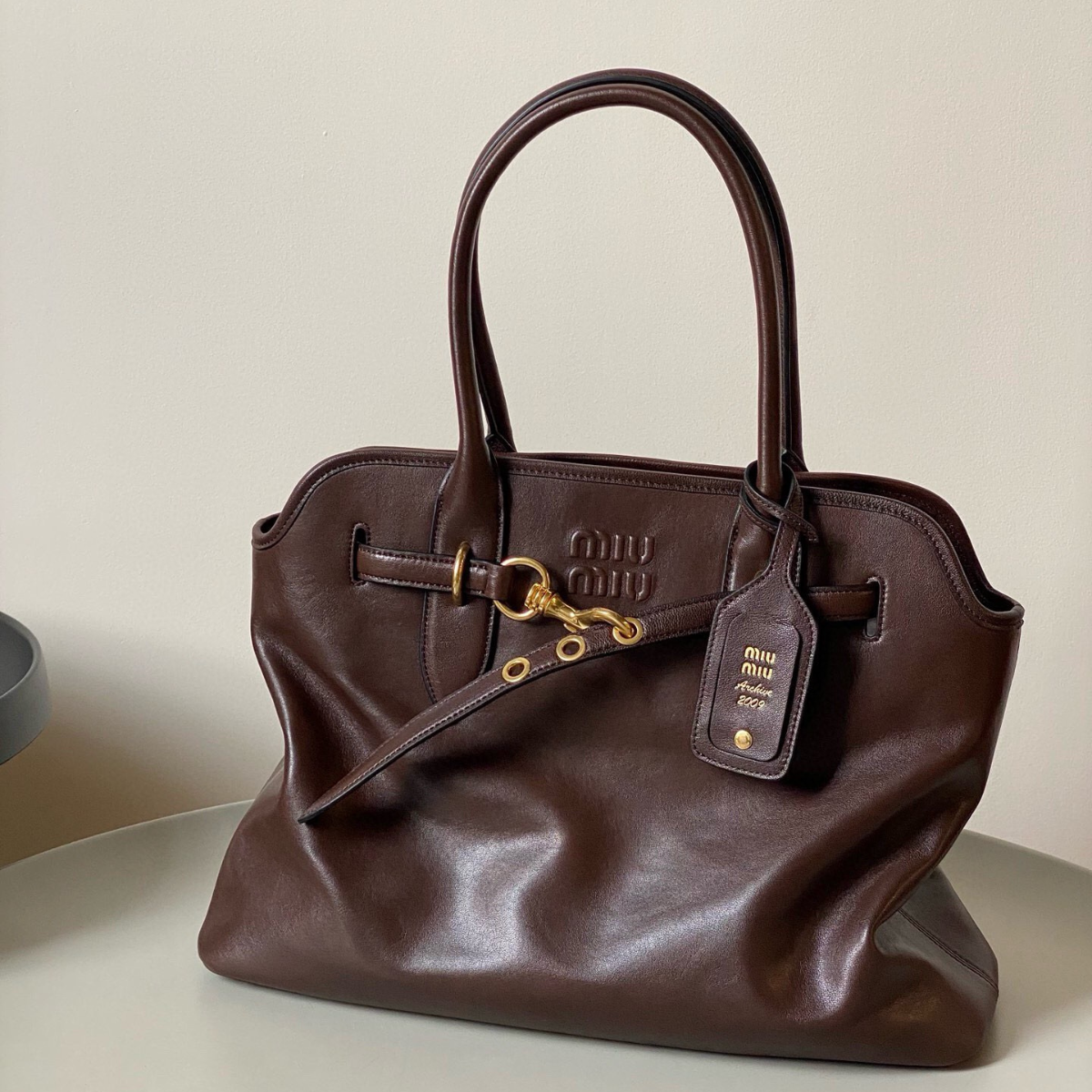 Bolsa Aventure Média Marrom