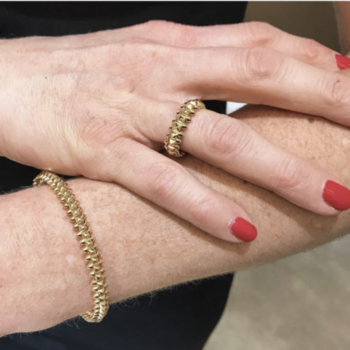 Bracelete Cartier Clash - Ouro 18K