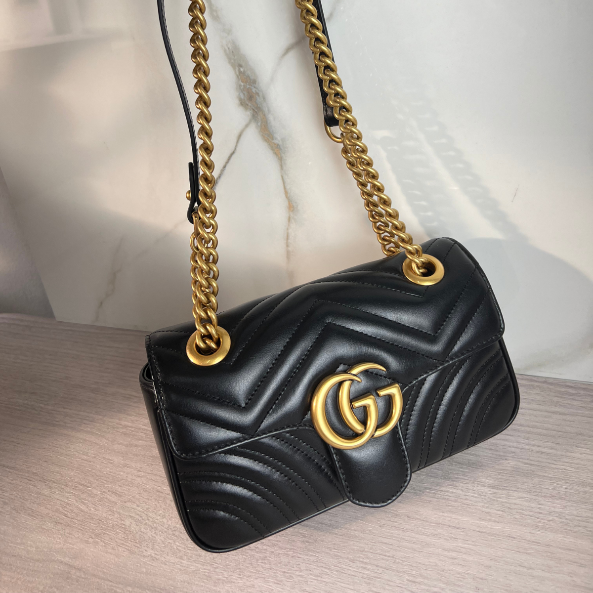 Bolsa Marmont Pequena Preto