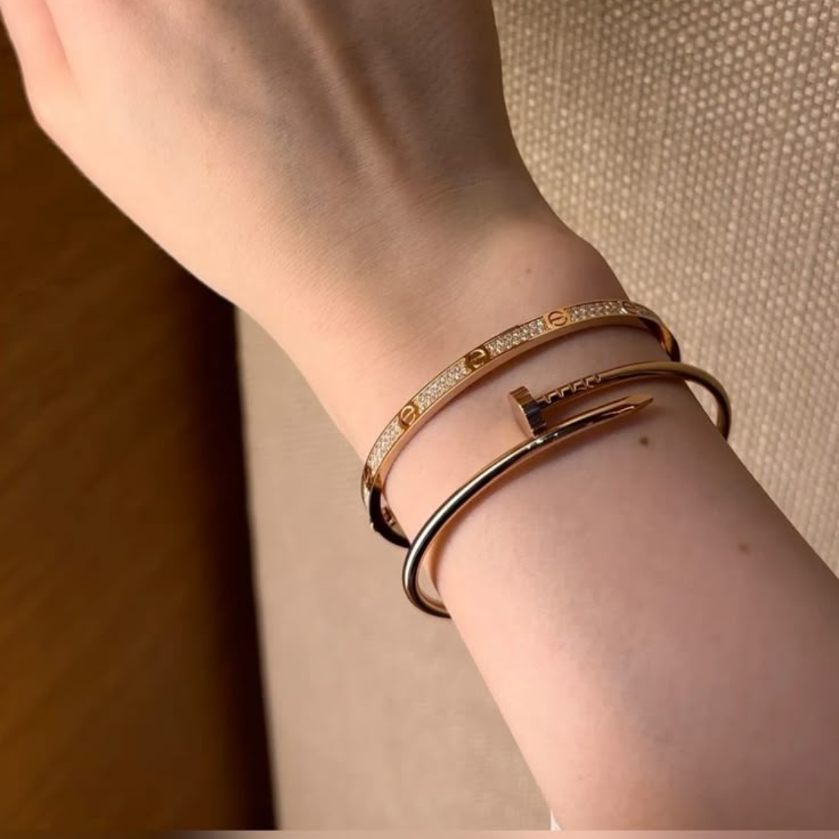 Bracelete Classic Prego - Ouro 18K
