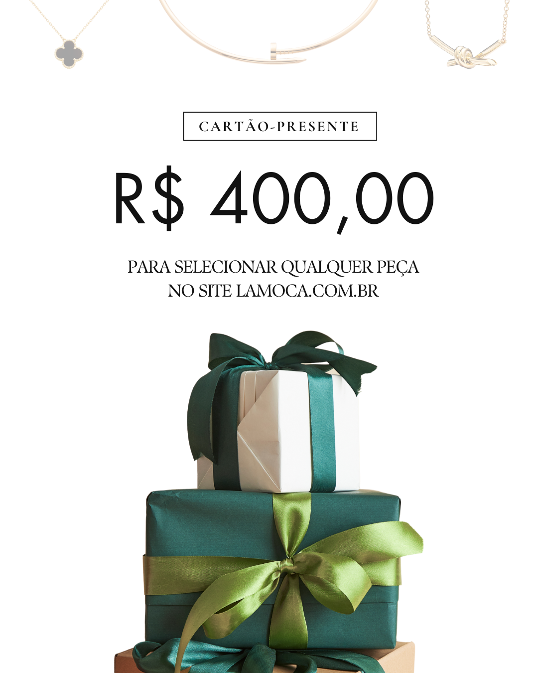 Gift Card - R$ 400,00