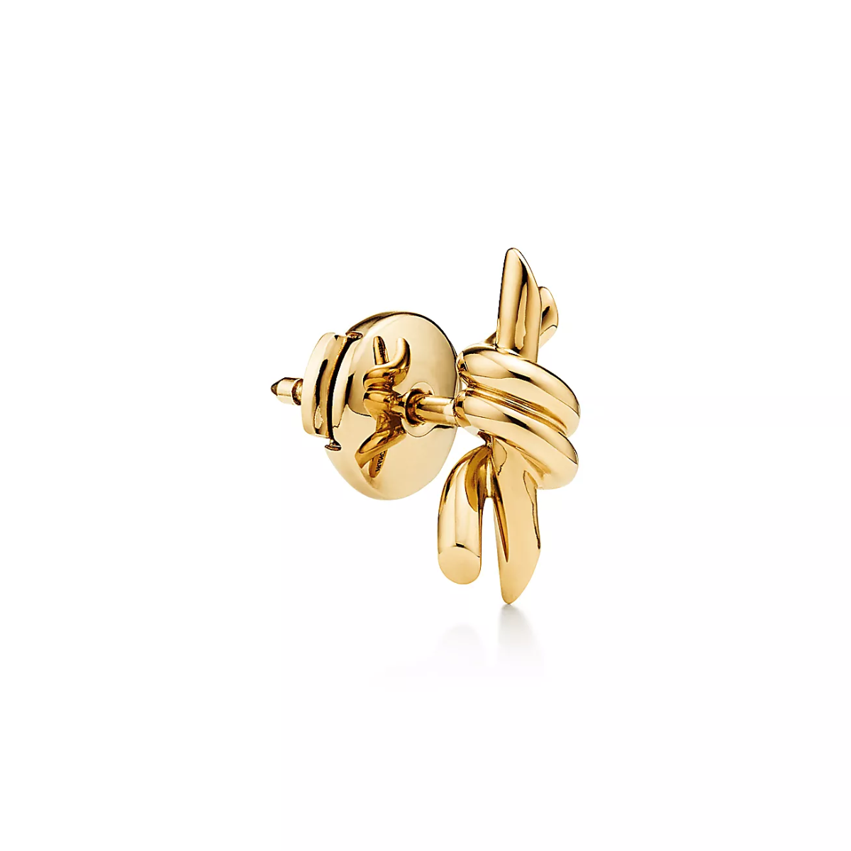 Brinco Knot Nó Pequeno - Ouro 18K
