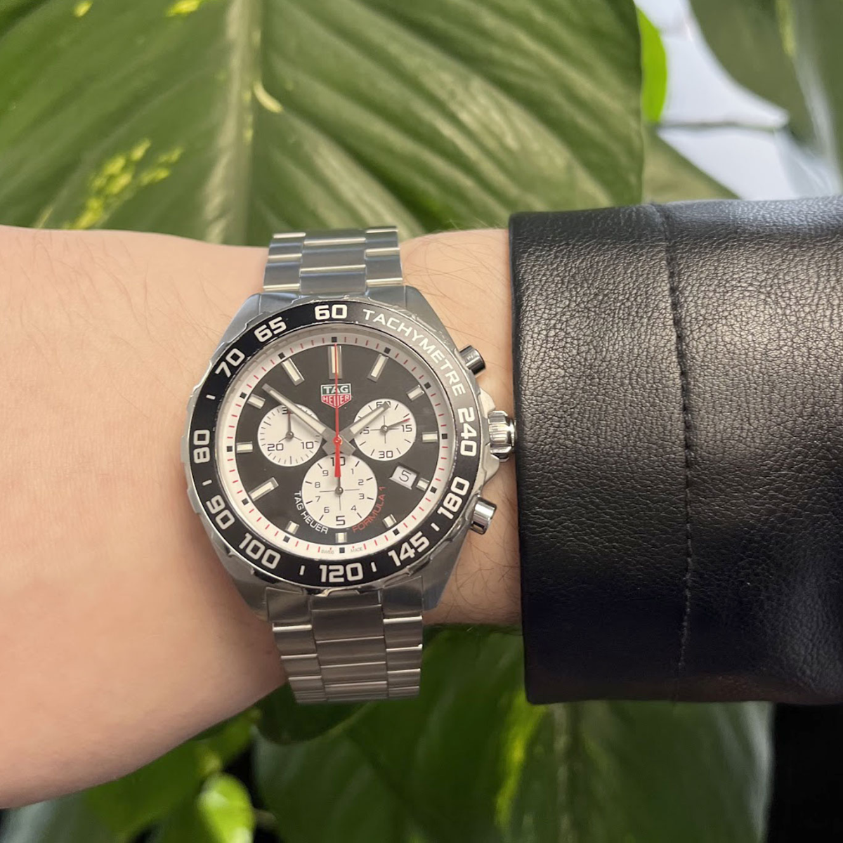 Relógio T.H Formula 1 Chronograph Fundo Preto
