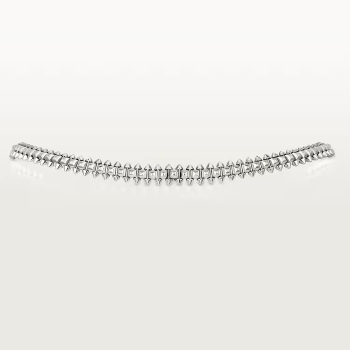 Colar Choker Clash Flexivel - Prata 925
