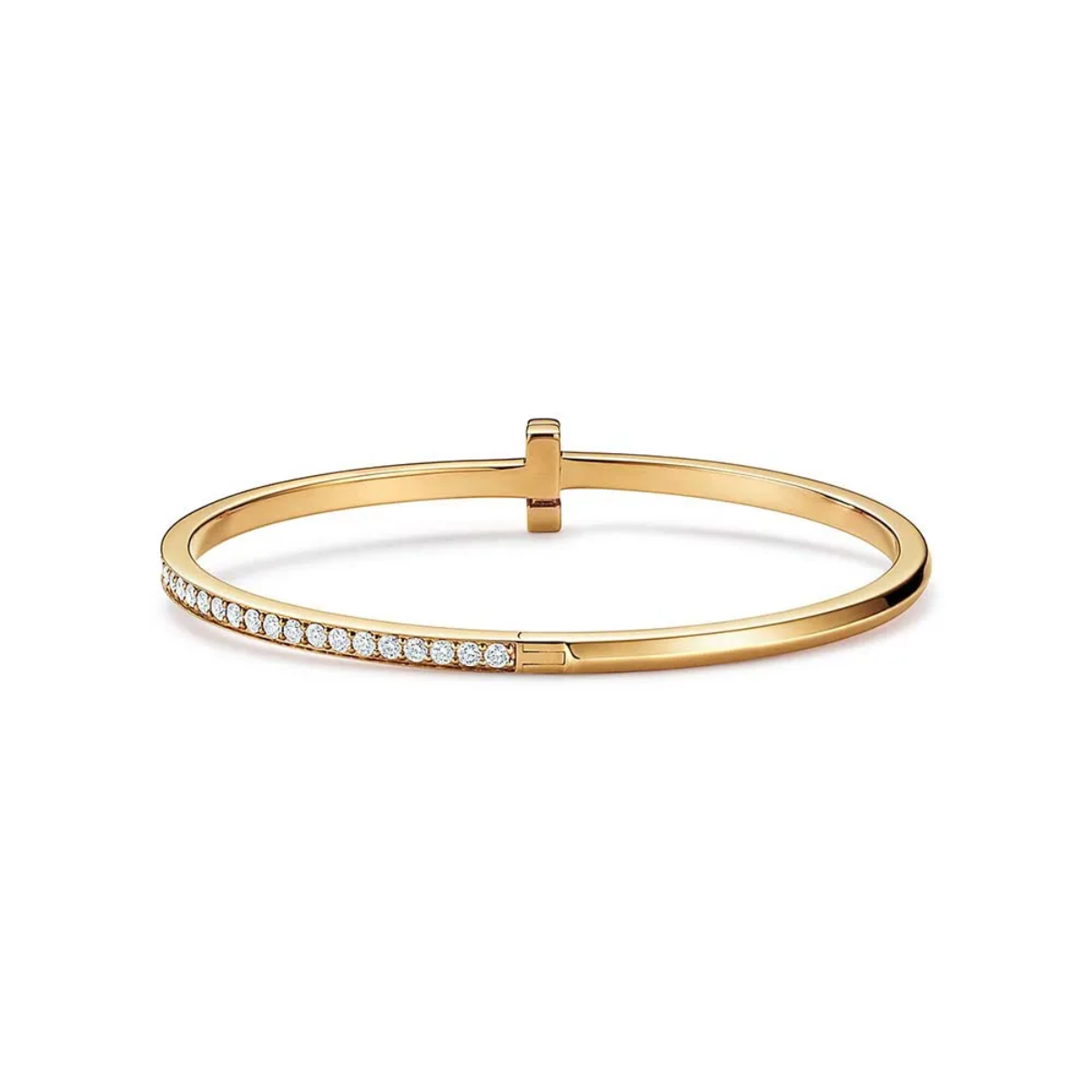 Bracelete T1 Cravejado - Ouro 18K