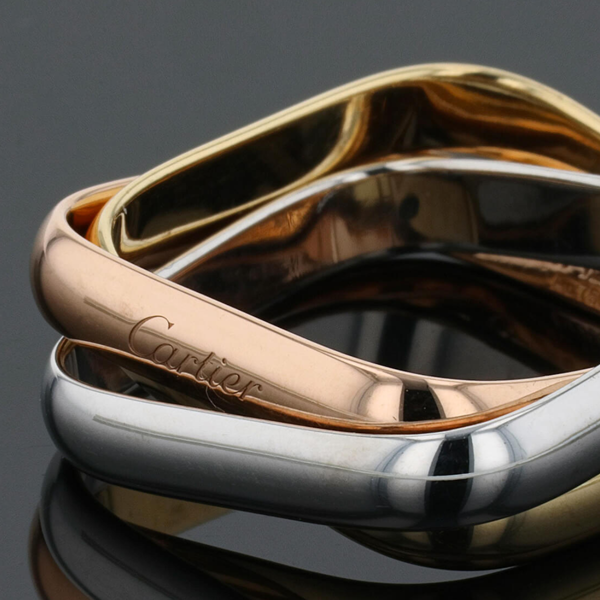 Anel Trinity Sylph - Ouro Rose