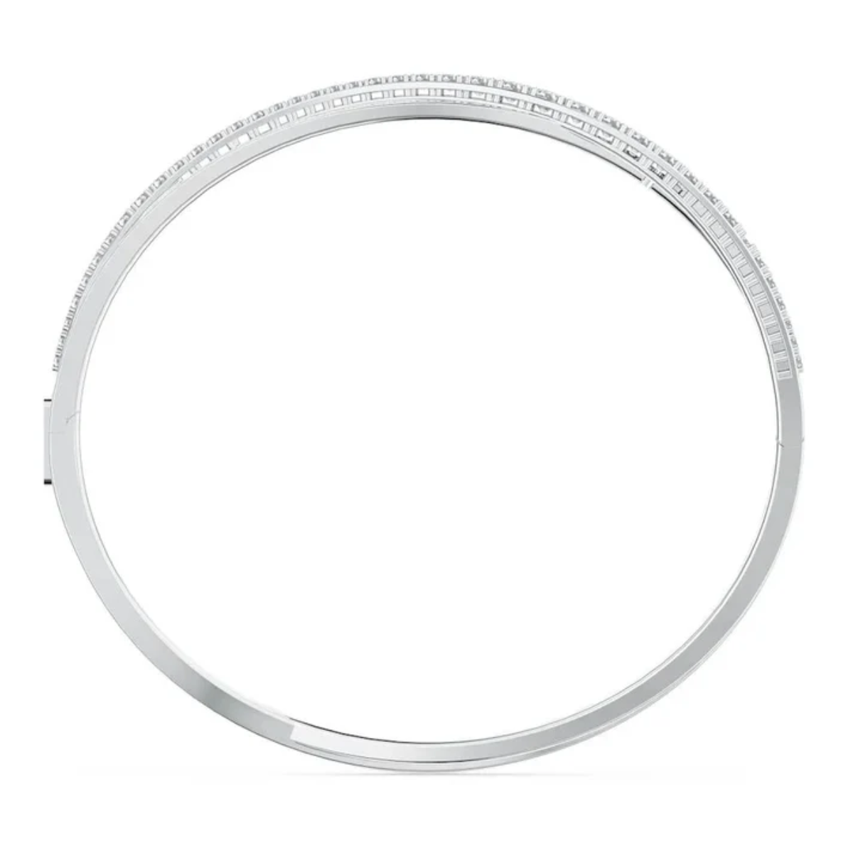 Pulseira Twist Rows Branco - Prata 925