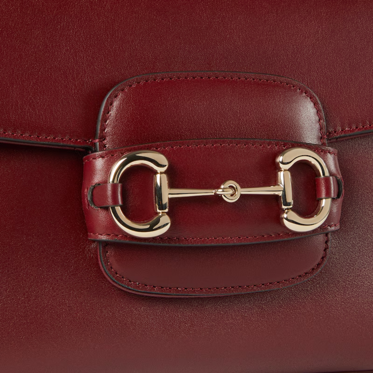 Bolsa De Ombro Horsebit 1955 Médio Vinho