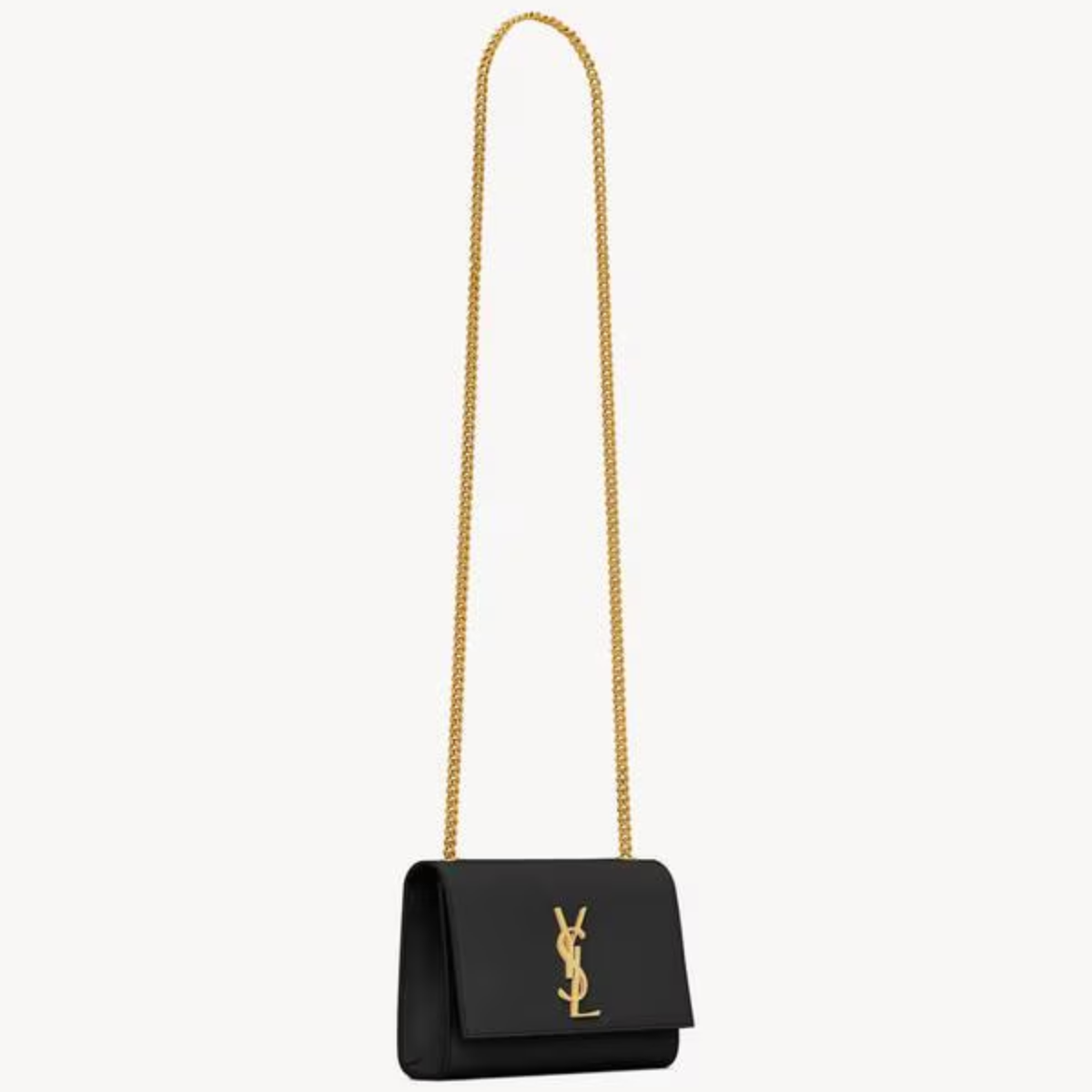 Bolsa YSL Kate Pequena Preta