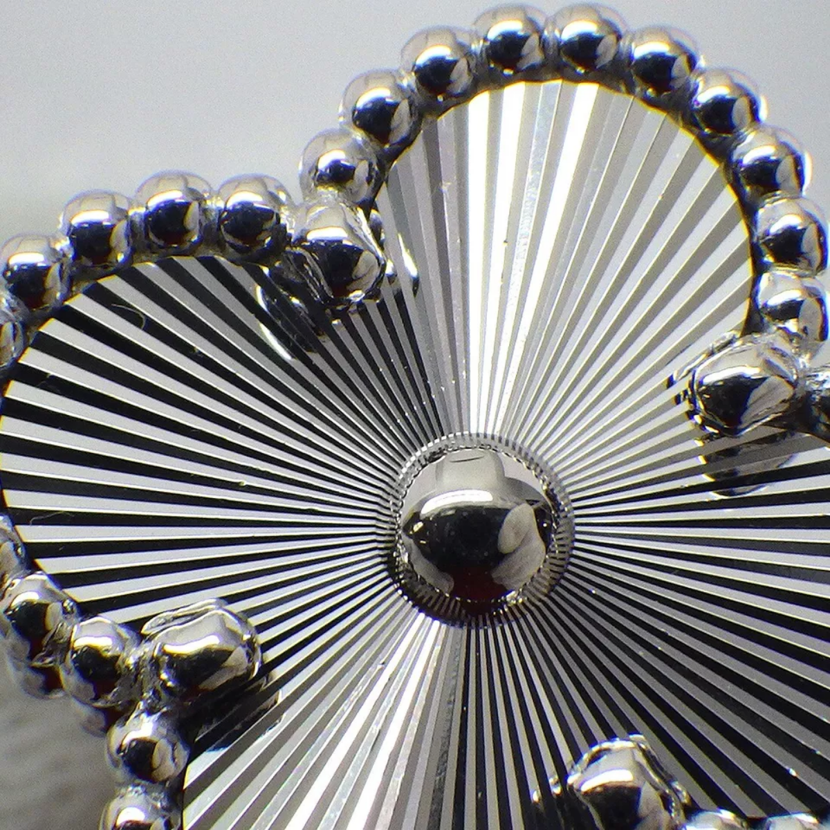 Conjunto Trevo Colar 10 Trevos e Pulseira Brilhante - Prata de Lei