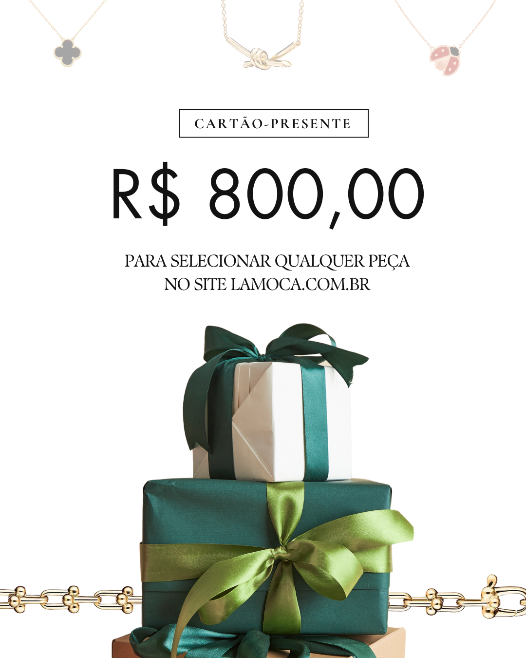 Gift Card - R$ 800,00